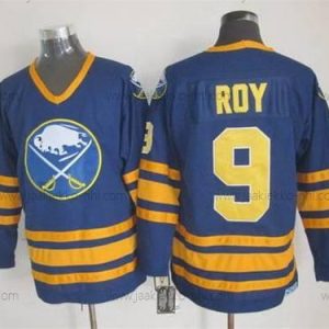 Miesten Buffalo Sabres #9 Derek Roy 1983-84 Laivastonsininen Sininen CCM Vintage Paita