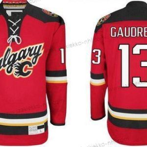 Miesten Calgary Flames #13 Johnny Gaudreau 2016 Punainen Premier Vaihtopaita Paita