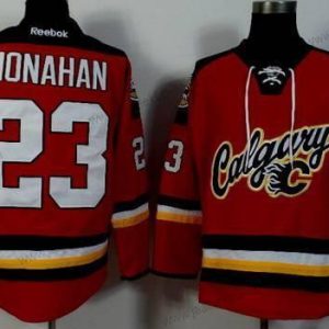 Miesten Calgary Flames #23 Sean Monahan 2014 Punainen Paita