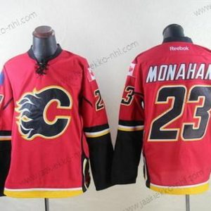 Miesten Calgary Flames #23 Sean Monahan Punainen Paita