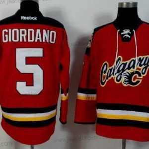 Miesten Calgary Flames #5 Mark Giordano 2014 Punainen Paita