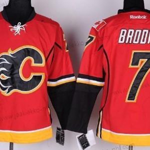 Miesten Calgary Flames #7 T.J. Brodie Punainen Paita