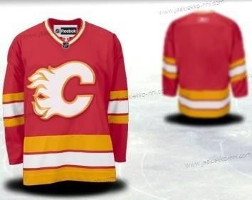 Miesten Calgary Flames Mukautettu Punainen Vieraspaita Paita