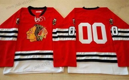 Miesten Chicago Blackhawks #00 Clark Griswold 1960-61 Punainen Vintage Paita