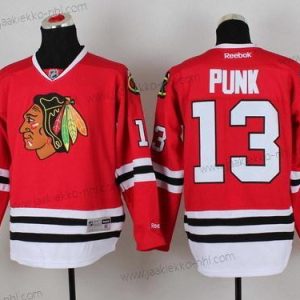 Miesten Chicago Blackhawks #13 Cm Punk Punainen Paita