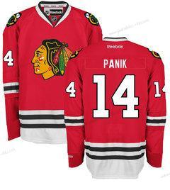 Miesten Chicago Blackhawks #14 Richard Panik Kotiottelupaita Punainen Reebok Jääkiekko Paita