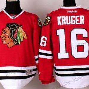 Miesten Chicago Blackhawks #16 Marcus Kruger Punainen Paita