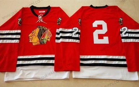 Miesten Chicago Blackhawks #2 Duncan Keith 1960-61 Punainen Vintage Paita