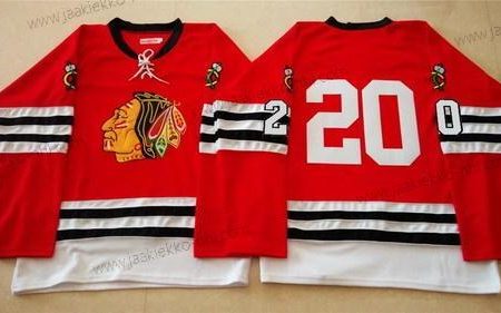 Miesten Chicago Blackhawks #20 1960-61 Punainen Vintage Paita