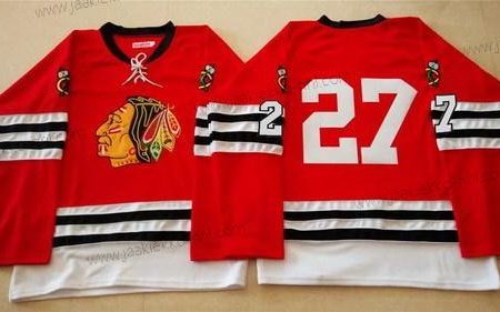 Miesten Chicago Blackhawks #27 Johnny Oduya 1960-61 Punainen Vintage Paita