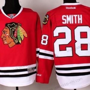 Miesten Chicago Blackhawks #28 Ben Smith Punainen Paita