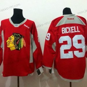 Miesten Chicago Blackhawks #29 Bryan Bickell 2014 Training Punainen Paita