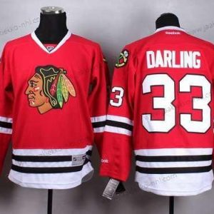 Miesten Chicago Blackhawks #33 Scott Darling Punainen Paita