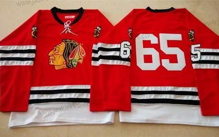 Miesten Chicago Blackhawks #65 Andrew Shaw 1960-61 Punainen Vintage Paita