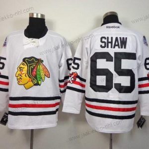 Miesten Chicago Blackhawks #65 Andrew Shaw 2015 Talvi Klassinen Valkoinen Paita