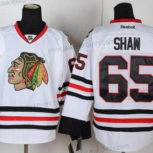 Miesten Chicago Blackhawks #65 Andrew Shaw Valkoinen Paita