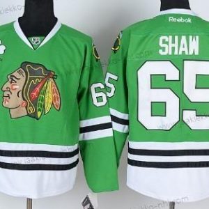 Miesten Chicago Blackhawks #65 Andrew Shaw Vihreä Paita