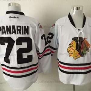 Miesten Chicago Blackhawks #72 Artemi Panarin 2017 Talvi Klassinen Valkoinen Ommeltu NHL Retro Jääkiekko Paita