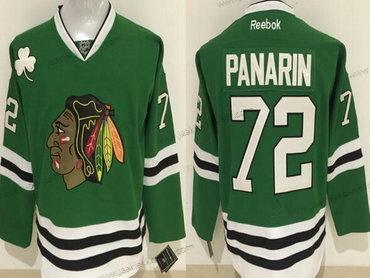 Miesten Chicago Blackhawks #72 Artemi Panarin Vihreä Reebok Jääkiekko Paita