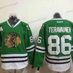 Miesten Chicago Blackhawks #86 Teuvo Teravainen Vihreä Paita