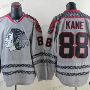 Miesten Chicago Blackhawks #88 Patrick Kane Charcoal Harmaa Paita