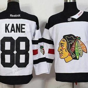 Miesten Chicago Blackhawks #88 Patrick Kane Reebok Valkoinen 2016 Stadium Series Premier Paita