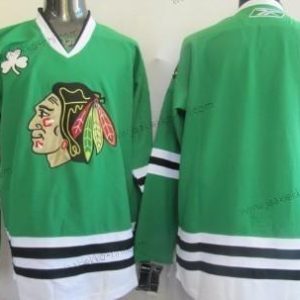 Miesten Chicago Blackhawks Mukautettu Vihreä Paita