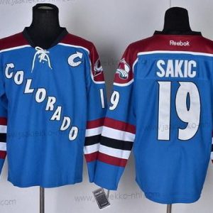 Miesten Colorado Avalanche #19 Joe Sakic Sininen Vieraspaita Paita