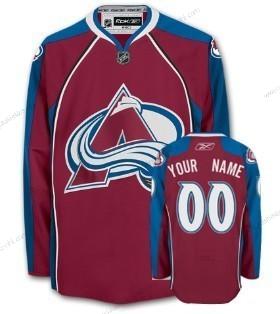 Miesten Colorado Avalanche Mukautettu Punainen Paita