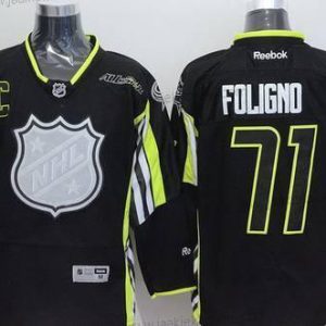 Miesten Columbus Blue Jackets #71 Nick Foligno 2015 All-Star Musta Paita