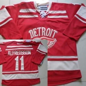 Miesten Detroit Red Wings #11 Daniel Alfredsson 2014 Talvi Klassinen Punainen Paita