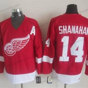 Miesten Detroit Red Wings #14 Brendan Shanahan Punainen CCM Vintage Paita