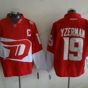 Miesten Detroit Red Wings #19 Steve Yzerman Reebok Punainen 2016 Stadium Series Maajoukkue Premier Paita