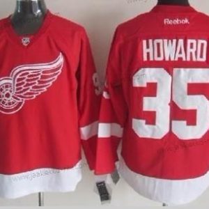 Miesten Detroit Red Wings #35 Jimmy Howard Punainen Paita