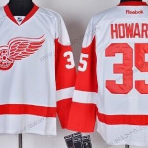 Miesten Detroit Red Wings #35 Jimmy Howard Valkoinen Paita