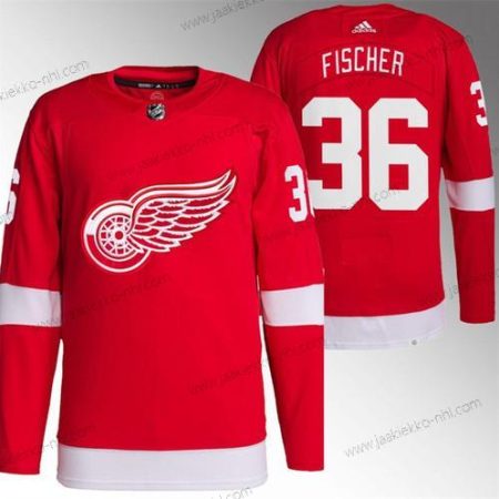 Miesten Detroit Red Wings #36 Christian Fischer Punainen Ommeltu Paita