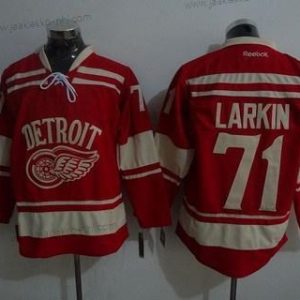 Miesten Detroit Red Wings #71 Dylan Larkin 2014 Talvi Klassinen Punainen Paita