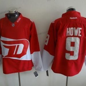 Miesten Detroit Red Wings #9 Gordie Howe Reebok Punainen 2016 Stadium Series Maajoukkue Premier Paita