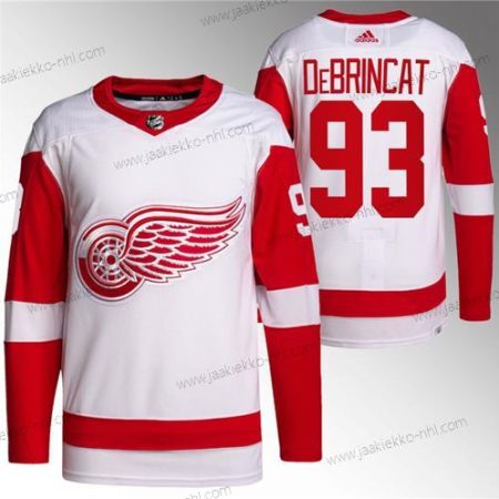 Miesten Detroit Red Wings #93 Alex Debrincat Valkoinen Ommeltu Paita