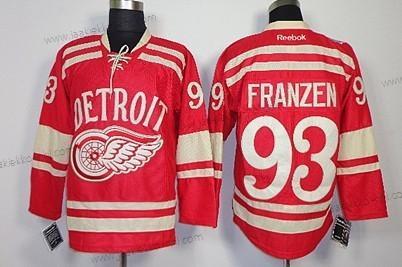 Miesten Detroit Red Wings #93 Johan Franzen 2014 Talvi Klassinen Punainen Paita