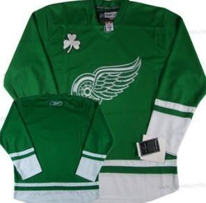 Miesten Detroit Red Wings Tyhjä St. Patrick’S Day Vihreä Paita