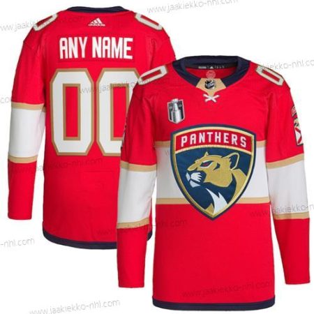 Miesten Florida Panthers Mukautettu Active Pelaaja Punainen 2023 Stanley Cup Final Ommeltu Paita