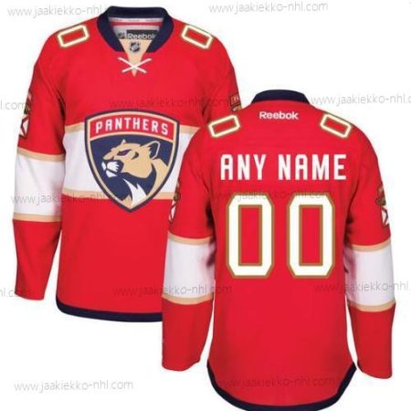 Miesten Florida Panthers Mukautettu Reebok Punainen Kotiottelupaita Premier Paita