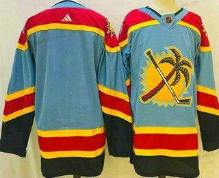 Miesten Florida Panthers Tyhjä Sininen 2022 Käänteinen Retro Aito Paita