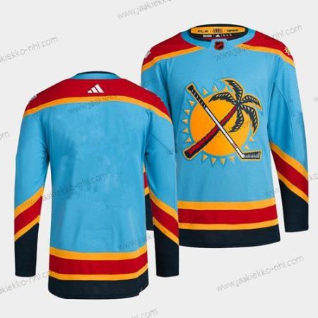 Miesten Florida Panthers Tyhjä Sininen 2022 Käänteinen Retro Ommeltu Paita