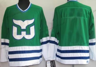 Miesten Hartford Whalers Mukautettu Vihreä Retro Paita