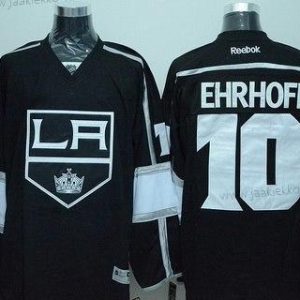 Miesten Los Angeles Kings #10 Christian Ehrhoff Reebok Musta Jääkiekko Paita