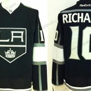 Miesten Los Angeles Kings #10 Mike Richards Musta Paita