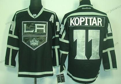 Miesten Los Angeles Kings #11 Anze Kopitar Musta Ice Paita