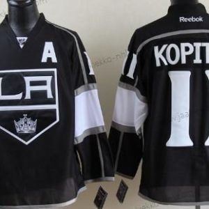 Miesten Los Angeles Kings #11 Anze Kopitar Musta Paita